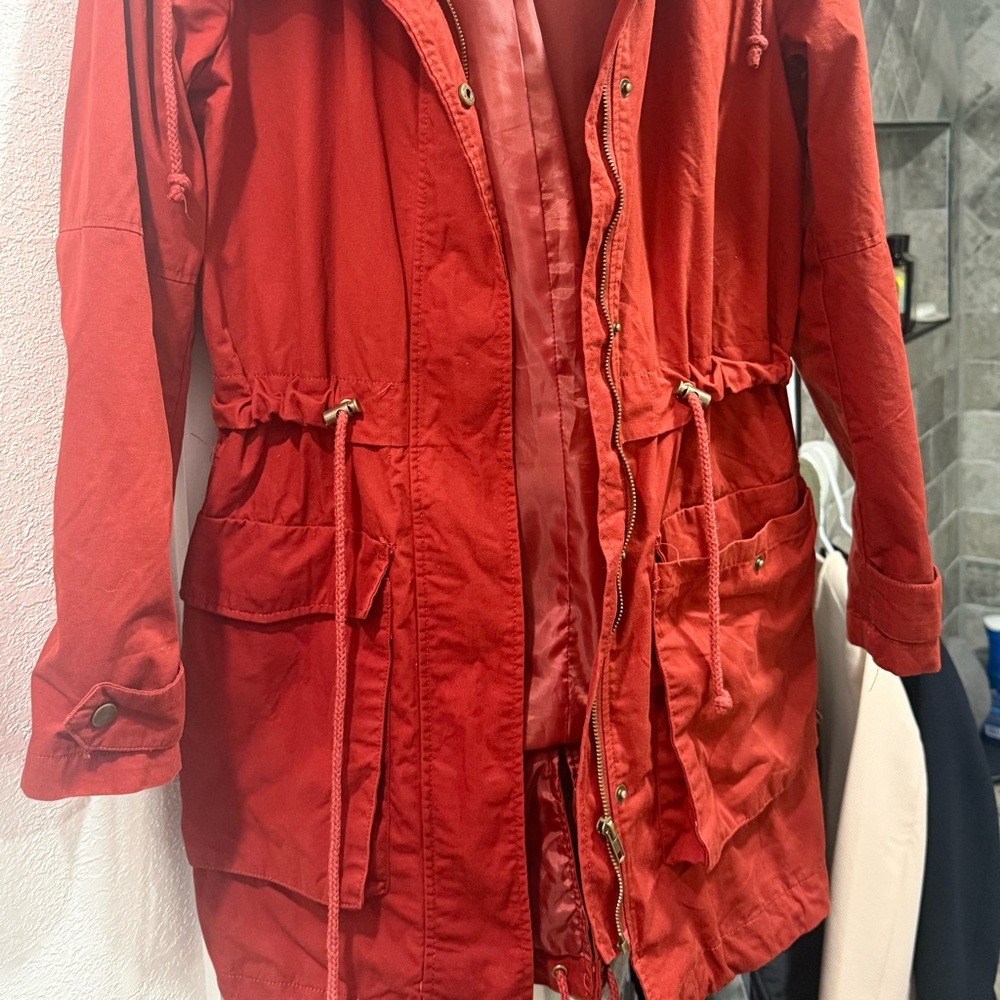 Forever 21 Red Utility Jacket - image 1